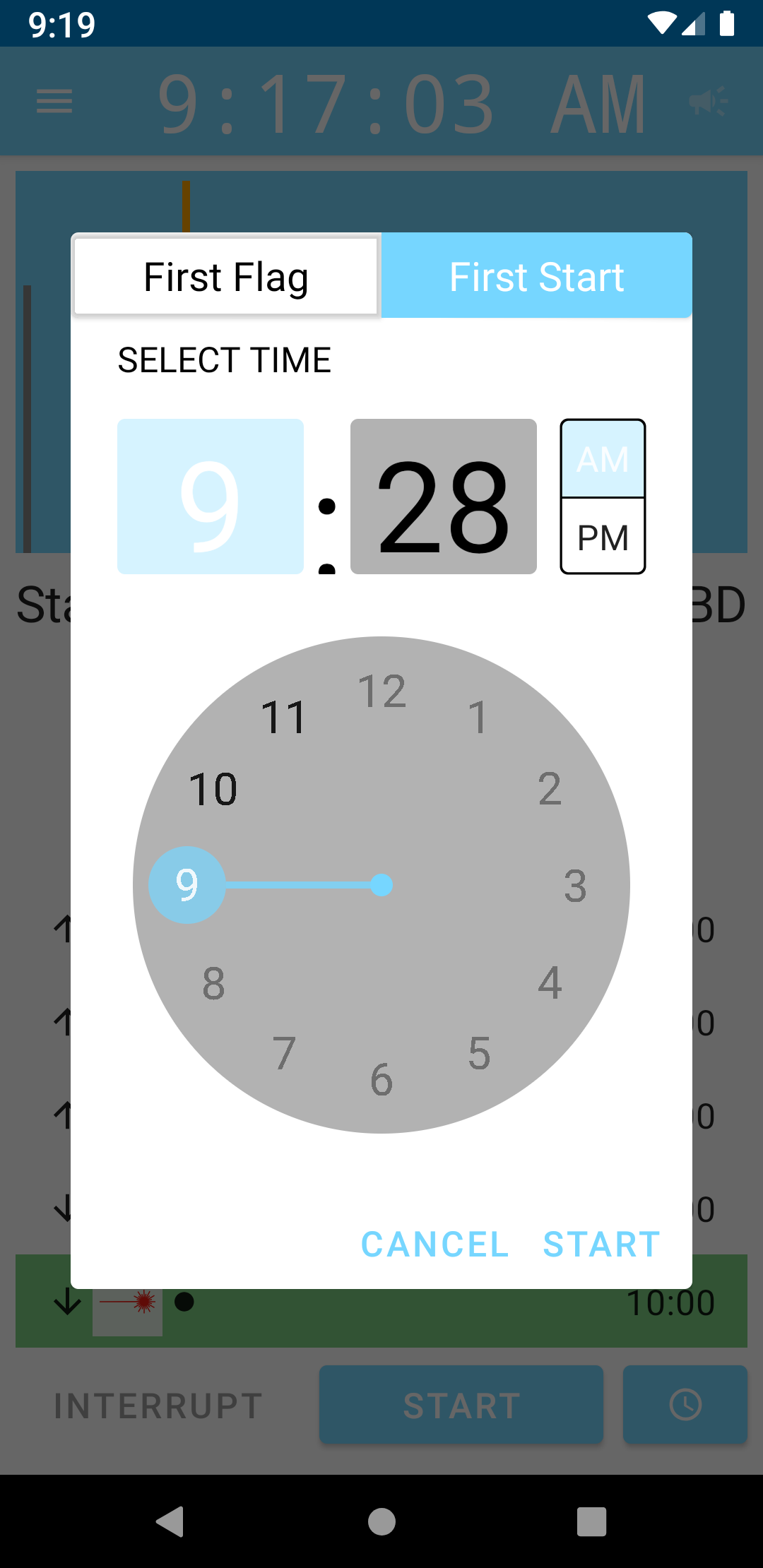 Start Timer - Your Personal Race Management Assistant
